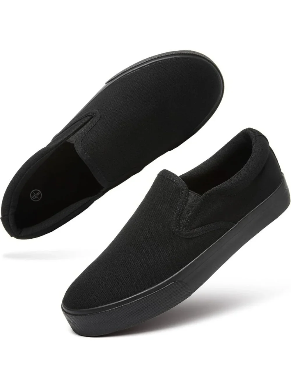 Stylish Women's Canvas Slip-On Sneakers | Non-Slip Loafers for Comfort & Style